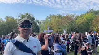 Terry Fox 10k run at Wilket Creek , Toronto 