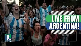 LIVE: Fans GATHER in Buenos Aires fan zone for Argentina's WC match AGAINST the Croatia