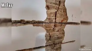 Спиральные стержни и смоляная фиксация швов на стенах