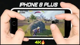 IPHONE 8 PLUS HNDCAM IN 2025 /🔥Smooth+Extreme PUBG Gaming Test 😍/New IOS UPDATE Livik Gameplay!