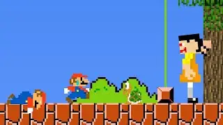 If Mario Bros join Squid Game (MARIO BROS ANIMATION)