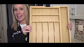 ROYAL CRAFT WOOD Luxury Bamboo Kitchen Drawer Organizer - Silverware Organizer, Utensil Holder