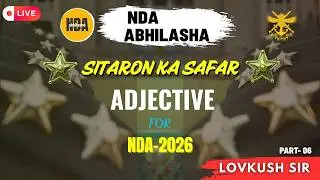 II ADJECTIVE PART-6 II NDA