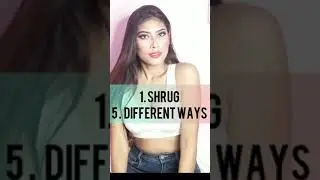 STYLING SHRUG IN 5 DIFFERENT WAYS //Shrug styling short video