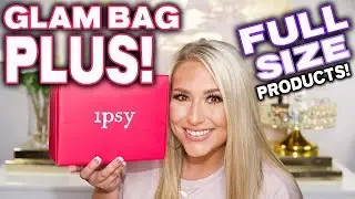 New! Ipsy Glam Bag Plus -  5 FULL size products!