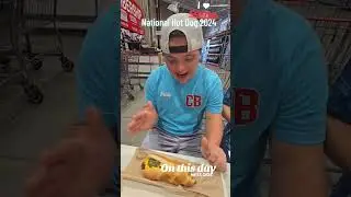 Throwback to #NationalHotDogDay 2024 @Bob_b1224 #HotDog #FoodReview #HotDogReview #Costco