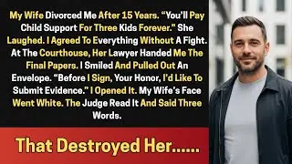 My Wife Divorced Me After 15 Years You&rsquo;ll Pay Child Support For Three Kids... Echoes of Reddit