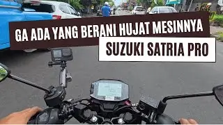 TEST RIDE SUZUKI SATRIA PRO. JAMBAKANNYA TETAP BUAT KANGEN CUY | DK8000
