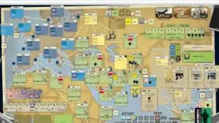 Labyrinth: The War on Terror Intro to the Board (GMT)Turn 3 Solo