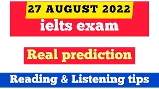 27 august ielts exam prediction | 27 august ielts exam prediction 2022 | @Ieltsinder