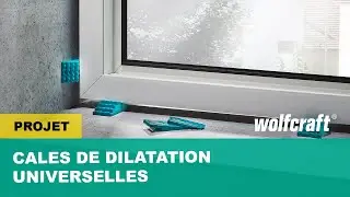 Comment cr&eacute;er facilement un joint de dilatation - Cales universelles | wolfcraft