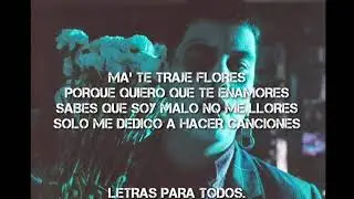 Duki - Te traje flores (letra)
