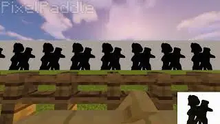 Bad Apple!! - Full Version but it's Minecraft Map Art Animation