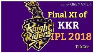 Game plan of KKR in IPL 2018