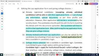 B.Ed. Institutional Round | 2025-26 | Rules | Fees | Eligibility | Precautions | Management Quota | 