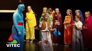 Dança do Projeto MUTE da EBI dos Biscoitos - Os desejos do filho da mamã do Aladdin - Carnaval 2025