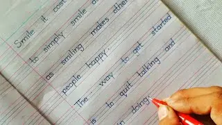 Natest Beautiful english handwriting calligraphy|| super printed Satisfying Handwriting Calligraphy|
