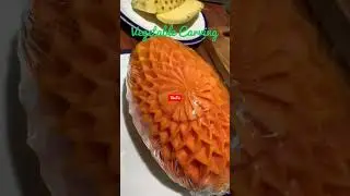Vegetable 🍅Carving/Culinary Art Food Expo 2023/Cafe 2023/ #shortsfeed#shorts