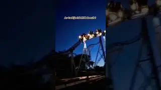 RTH de nuit &agrave; @Plopsa_official #themepark #funtime #coaster #airtime #reels #amusementpark #rth