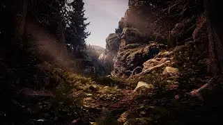 Creating a Quick Unreal Engine 4 Rocky Forest Scene