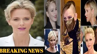 OMG 😱! Princess Charlene SHOCKS with her 12 most daring short haircuts!