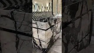 Marble Basin Countertop Basin - George Stones #shorts