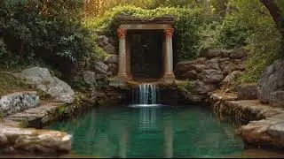 Mini Zen Waterfall for Deep Sleep — Relieve Stress & Anxiety Fast (No Music) | for Study & Calm Mind