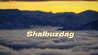4K Mountain Peak Of Shalbuzdag. Amazing Shots behind the Clouds. Dagestan.