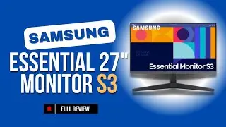 Samsung Essential Monitor S3 | 100Hz IPS / Curved VA Full HD Monitor | Best Monitor | স্যামসাং মনিটর