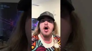 Получил большое пиво