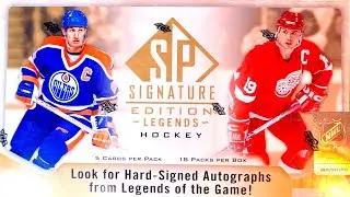 2020-21 SP Signature Edition Legends Hobby Box Break
