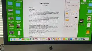Using apple  pages  to write a resume