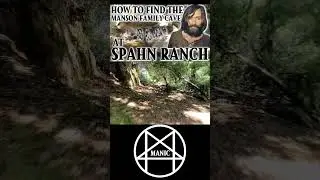 Finding The Manson Family Cave At Spahn Ranch #truecrimecommunity #mansonfamily #truecrimeaddict