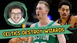 Celtics Whomp Wizards in 130-104 Win and Sam Hauser Explodes for 30 Points on 10 Three-Pointers