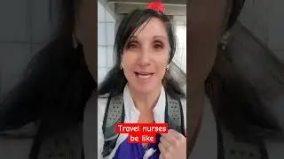 Travel nurses be like #travelnurse #travelrn