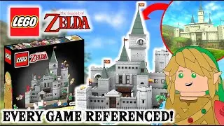THE NEXT LEGO ZELDA SET? I built a Hyrule Castle that features EVERY ZELDA GAME!