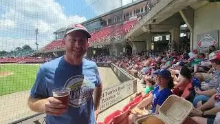 Carolina Mudcats Ballpark Food & Fitted Review featuring Paul Caputo of Baseball by Design.