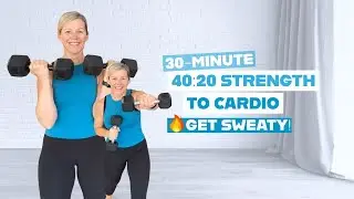 The BEST 30-Min HIIT Workout for Women 40+ | Strength & Cardio to Lose Fat & Get Strong