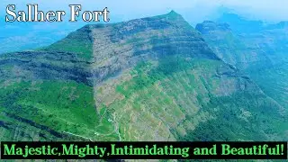 Salher Fort - Mighty, Majestic, Intimidating and Beautiful - Aerial View