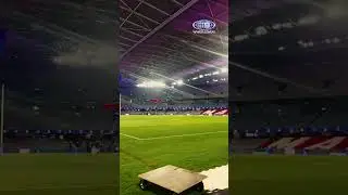 Footy under the roof. 🤤 #NRLStormPanthers #9WWOS #NRL #MHFBeanie