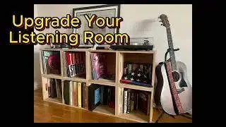 Premium Vinyl Record Storage. Modular, Durable, Solid Wood and Elegant. Upgrade Your Listening Room