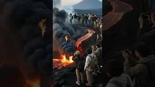 TOUCHING LAVA LAKE? The DEATH Challenge They SURVIVED!