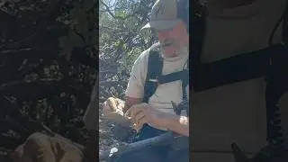 What did Two Toes find ? Lead or Gold ?  #gold #metaldetecting #goldmining #goldhunters #treasure