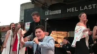 Noah Kosta sings with Metro Big Band