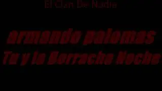 Armando Palomas | Tu Y La Borracha Noche | Karaoke