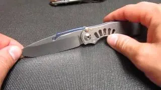 Chris Reeve Ti-Lock, Epic Win and Fail in the same knife ... I'm so confused!!!