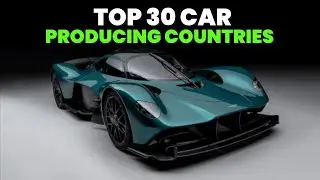Top 30 Car-Producing Countries 🌍🚗#top10 #car