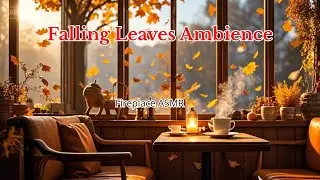 Relaxing Piano by the Fireplace 🔥 Gentle Melodies & Warm Fire Sounds for Night Ambience