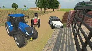 🔴 LIVE | Tractor Pulling King 🚜👑 | IVS 3DLIVE Tractor Mud Rescue 🚜 | Indian Vehicle Simulator 3D