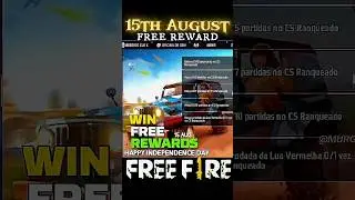 Upcoming 15th August Free Rewards 🤯🔥 #freefire #freefiremax #shorts #trending